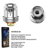 Voopoo UFORCE Replacement Coils 5 Pack - vapesdirect