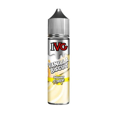 IVG Dessert Range 50ml Shortfill - Vanilla Biscuit - vapesdirect