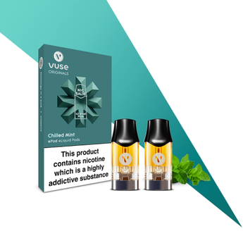 Vuse ePod 2 Pack - Chilled Mint - vapesdirect