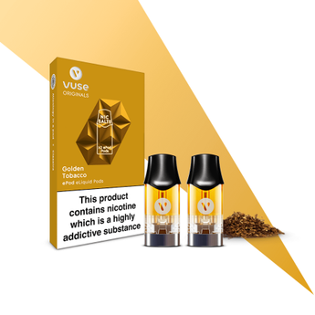 Vuse ePod 2 Pack - Golden Tobacco - vapesdirect