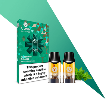 Vuse ePod 2 Pack - Peppermint Tobacco - vapesdirect
