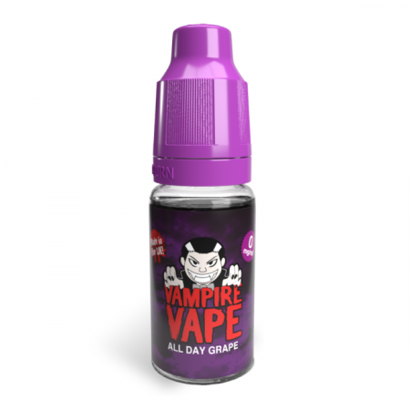 Vampire Vape Eliquid 10ml All Day Grape - vapesdirect