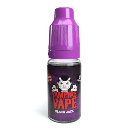 Vampire Vape Eliquid 10ml Black Jack - vapesdirect