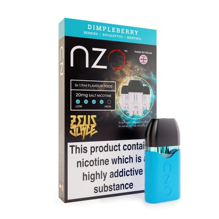 Zeus Juice NZO Replacement Pods - Dimpleberry - vapesdirect