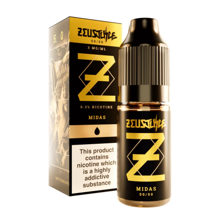 Zeus Juice Midas 10ml E-Liquid - Vapesdirect