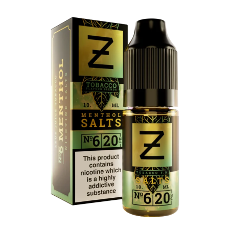 Zeus Juice Nic Salt - Menthol Tobacco